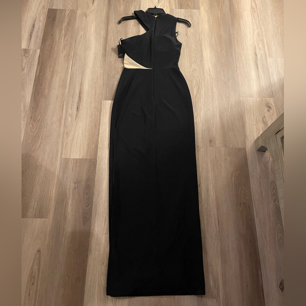 Agua long gown dress from Bloomingdales (Navy) - Picture 2 of 12